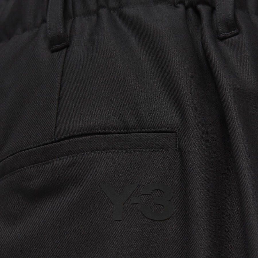 Adidas Y-3 Y-3-Stripes Refined Wool Tailored Short