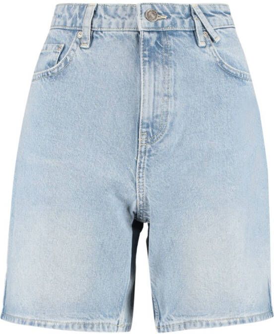 America Today Dames Short May Blauw
