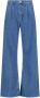 America Today high waist wide leg jeans Nevada medium blue denim - Thumbnail 2