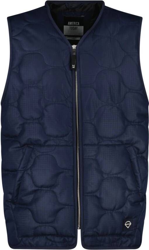 America Today Heren Bodywarmer Jermaine Blauw