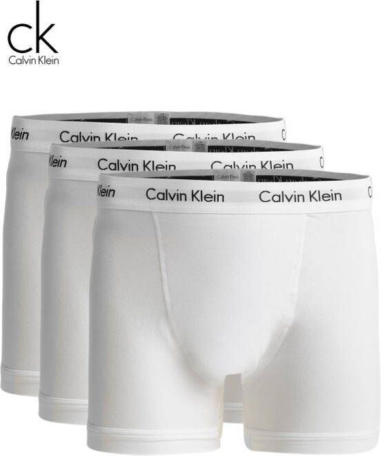 America Today Heren Boxershort Calvin Klein 3-pack Wit