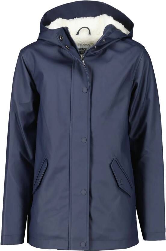 America Today Meisjes Regenjas Janice Teddy Jr Blauw