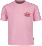 America Today T-shirt Estella JR met tekst roze Meisjes Katoen Ronde hals 134 140 - Thumbnail 2