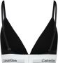 Calvin Klein Dames Bralette Unlined Triangle Top Zwart - Thumbnail 2