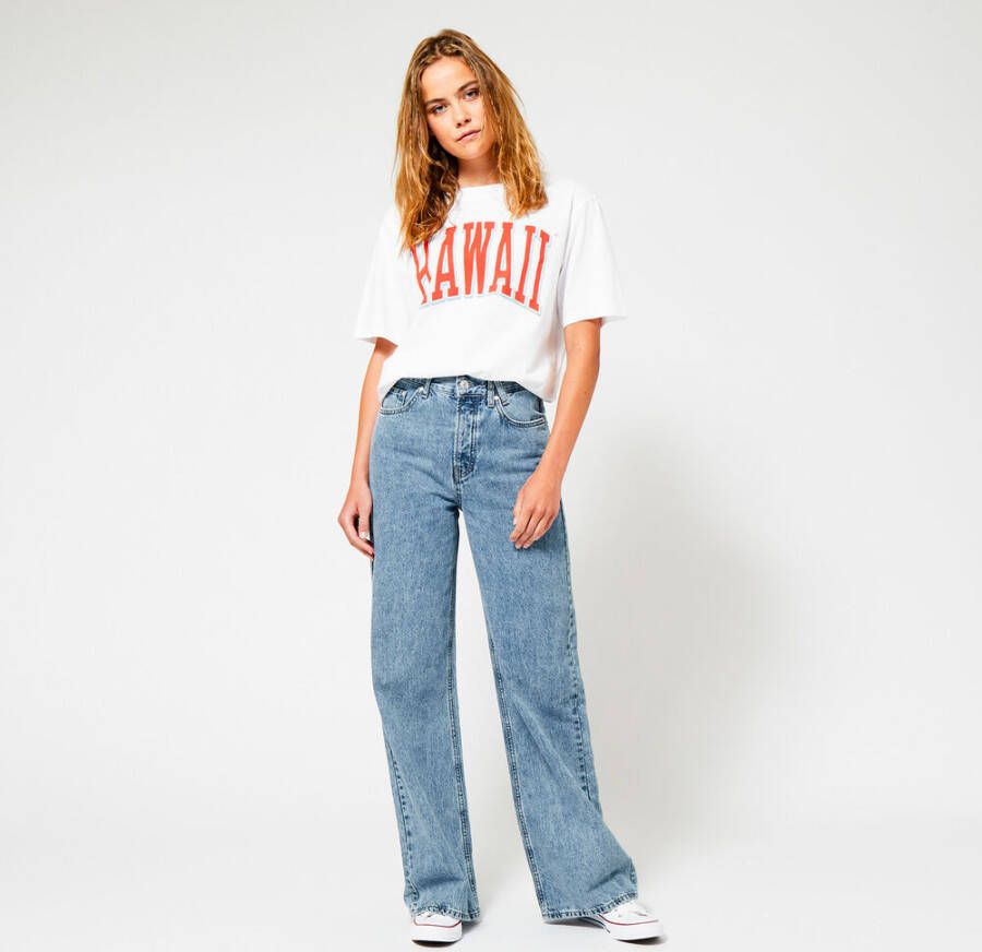 America Today Dames Jeans Olivia Blauw