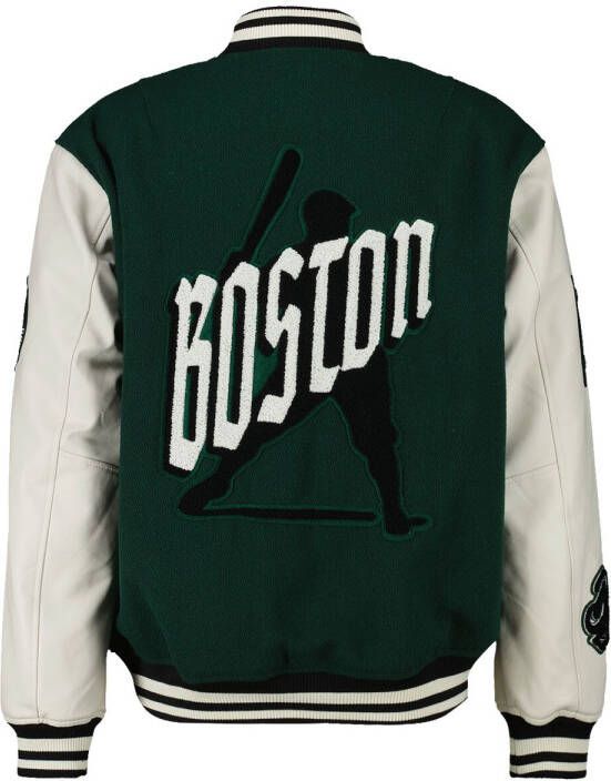 America Today Heren Varsity Jacket Boston Joah Groen