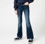 America Today flared jeans Emily Jr dark blue Blauw Meisjes Stretchdenim 122 128 - Thumbnail 4