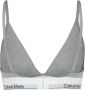 Calvin Klein Dames Bralette Unlined Triangle Top Grijs - Thumbnail 2