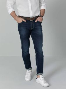 BABISTA Jeans in moderne used look Donkerblauw