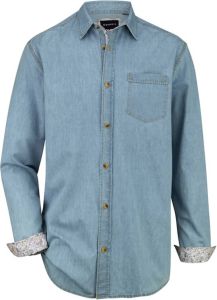 BABISTA Jeansoverhemd met handige borstzak Lichtblauw