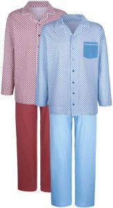 BABISTA Pyjama's per 2 stuks Lichtblauw Bordeaux