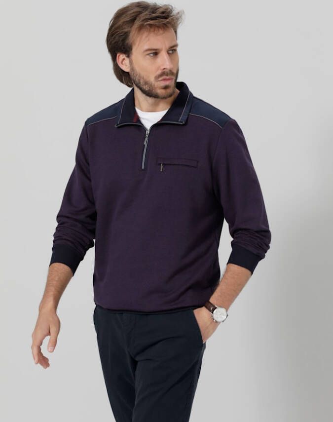 BABISTA Sweatshirt van gemêleerd materiaal Paars