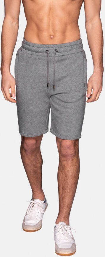 Bamigo Bamboe Korte Joggingbroek Heren Grijs melange
