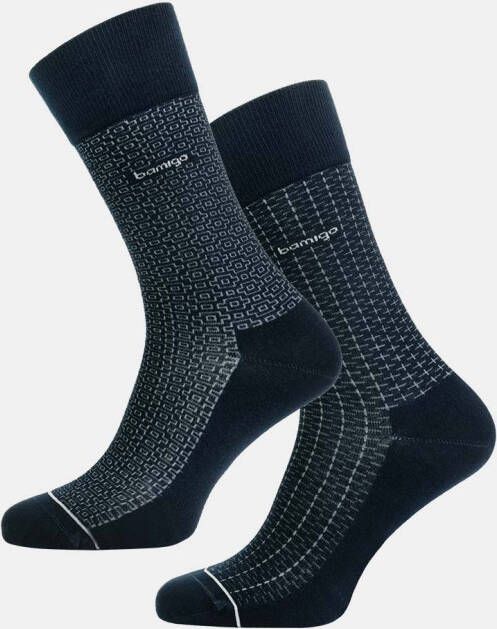 Bamigo Business Sokken Heren Navy