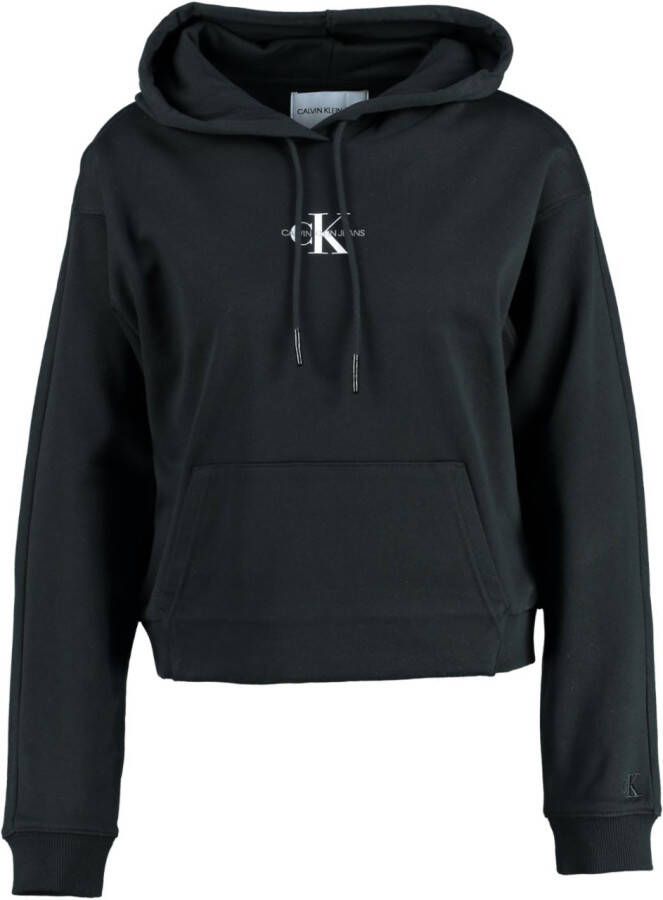 Calvin Klein Hoodie CROPPED MONOGRAM HO
