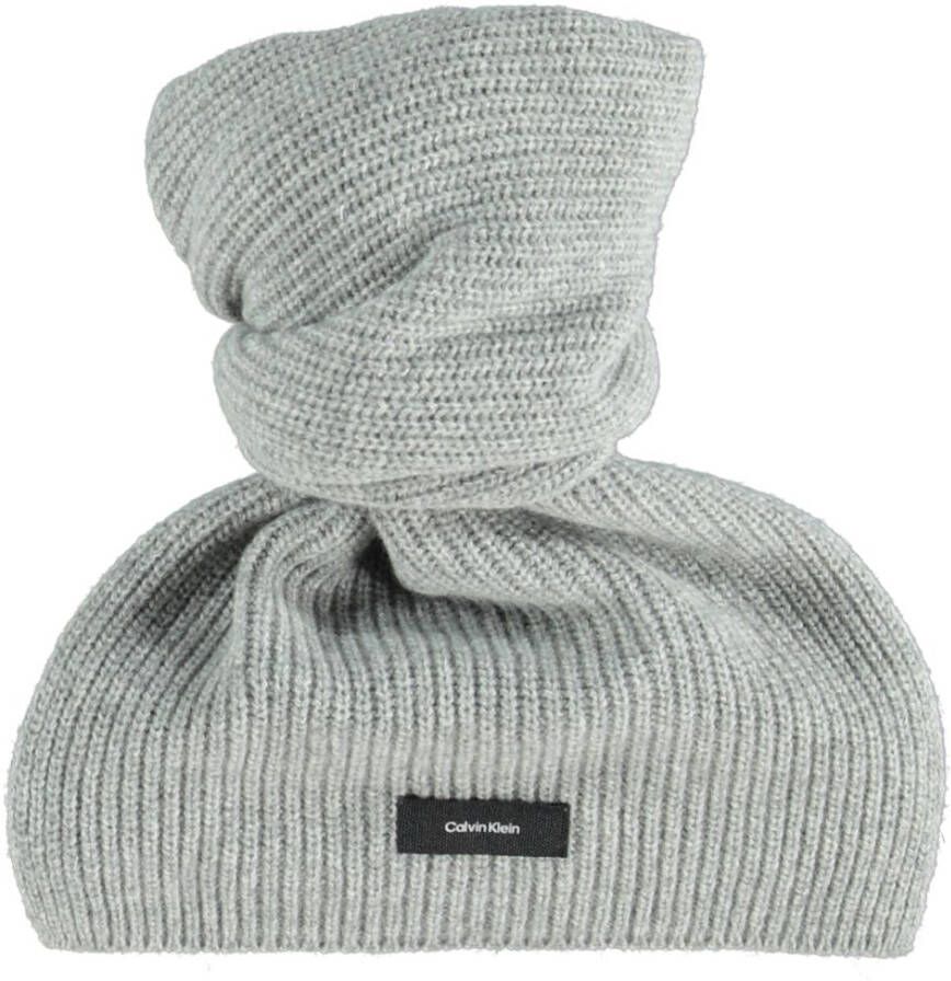 Calvin Klein Sjaal DADDY WOOL KNIT