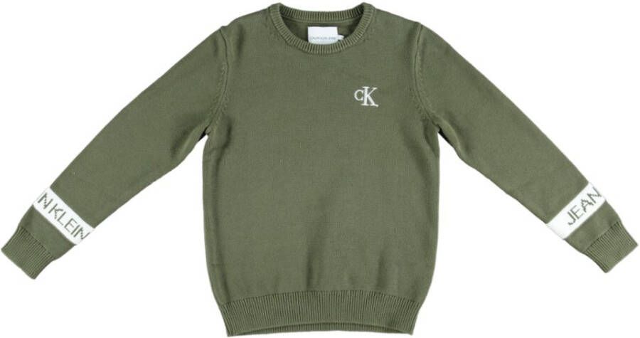 Calvin Klein Trui INTARSIA LOGO SWEAT