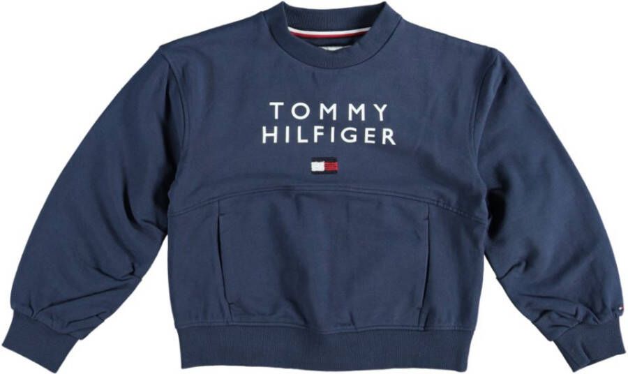 Tommy Hilfiger Sweater PLEATED SLEEVE SWEA