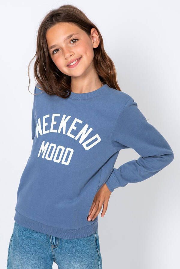 Bristol merk Blue Queen Biokatoen Blauw Kids