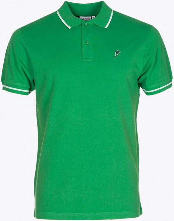 Bristol merk Checker Biokatoen Helder Groen Maat XXXL Heren
