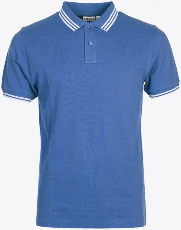 Bristol merk Checker Katoen Kobaltblauw Maat XXXL Heren