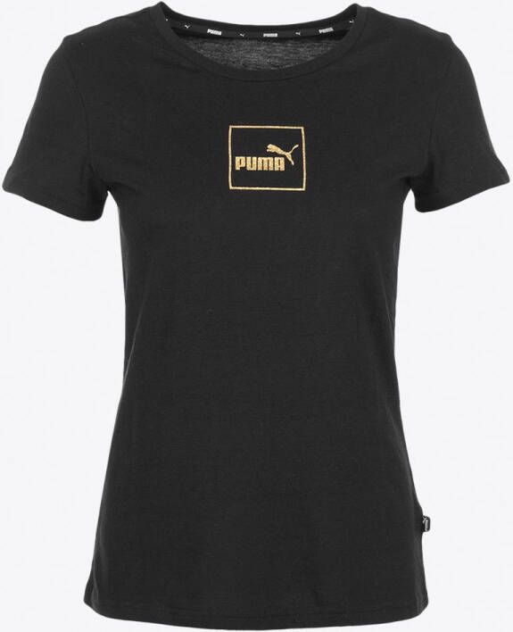 Puma Katoen Zwart Maat XL Dames