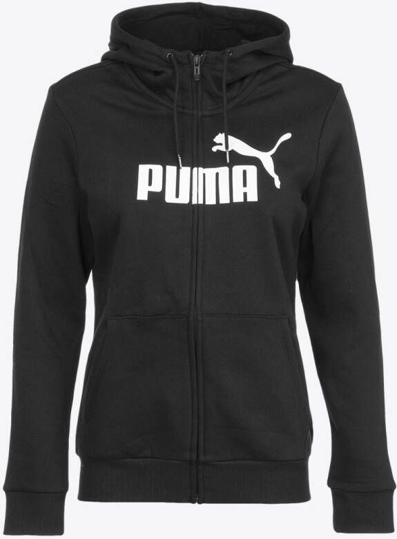 Puma Katoen Zwart Maat XL Dames
