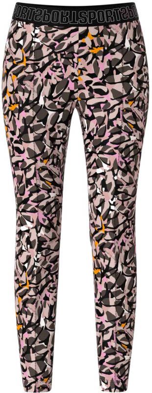 Marc Cain sports Camouflage Pantalon Marc Cain Roze