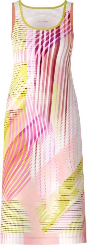 Marc Cain Midi-jurk met all-over motief