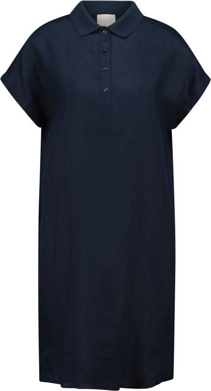 Oui Jurk Blauw