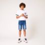 CoolCat Junior regular fit jeans bermuda Nick CB blauw Denim short Jongens Stretchdenim 146 152 - Thumbnail 3