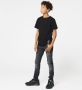 CoolCat Junior skinny jeans Koen met textuur washed black Zwart Jongens Jog denim 146 152 - Thumbnail 2