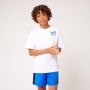 CoolCat Junior T-shirt Eace CB met tekst wit blauw Jongens Katoen Ronde hals 122 128 - Thumbnail 3