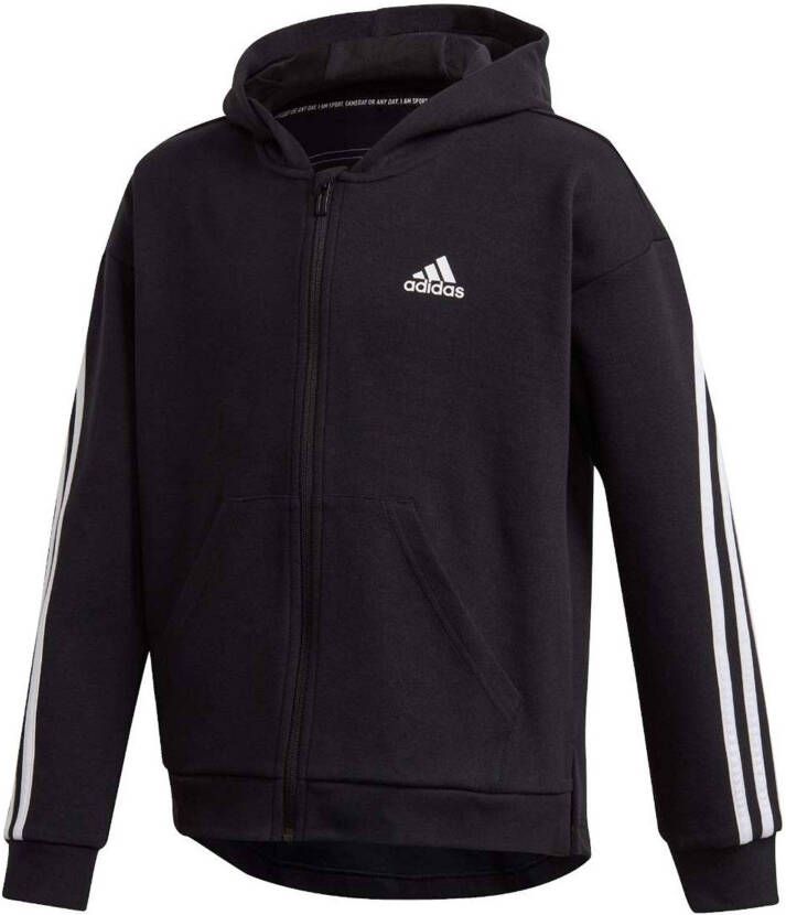 Adidas Sportswear 3-Stripes Full-Zip Hoodie