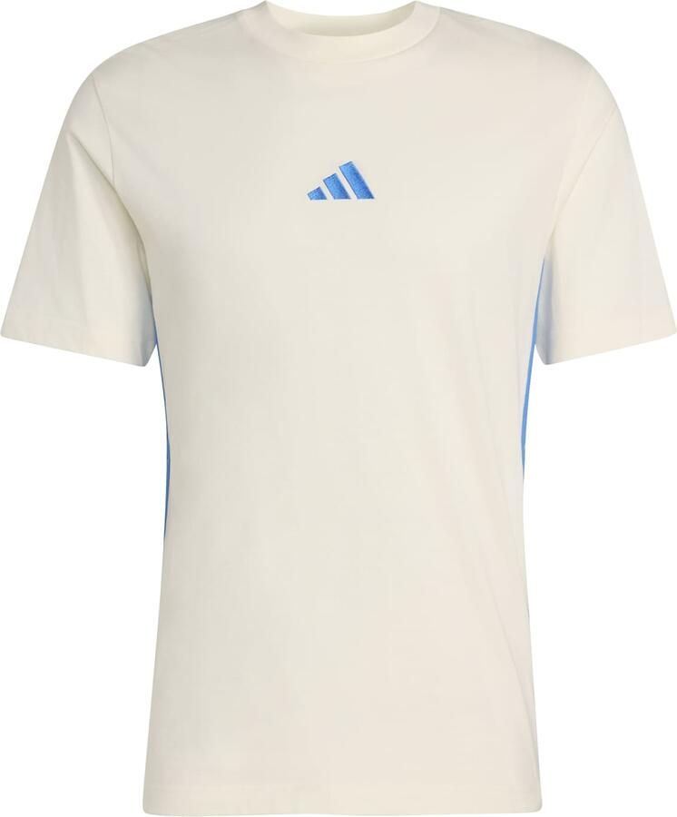 Adidas Sportswear regular fit T-shirt van puur katoen