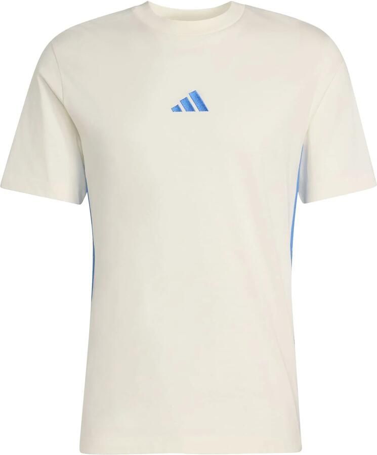 Adidas Sportswear regular fit T-shirt van puur katoen