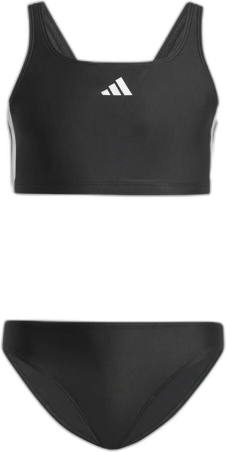 Adidas 3-Stripes V-Back Bikini Kids Zwart Kind Zwart - Foto 5