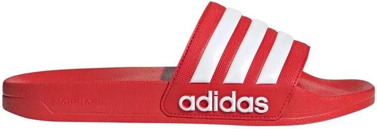 Adidas cloudfoam adilette slippers rood heren - Foto 2