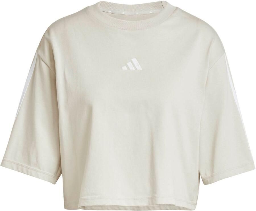 Adidas T-shirt Korte Mouw Essentials 3-Stripes Cotton Loose T-Shirt