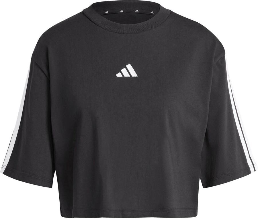 Adidas T-shirt Korte Mouw Essentials 3-Stripes Cotton Loose T-Shirt