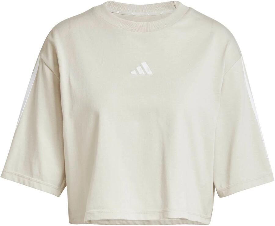 Adidas T-shirt Korte Mouw Essentials 3-Stripes Cotton Loose T-Shirt