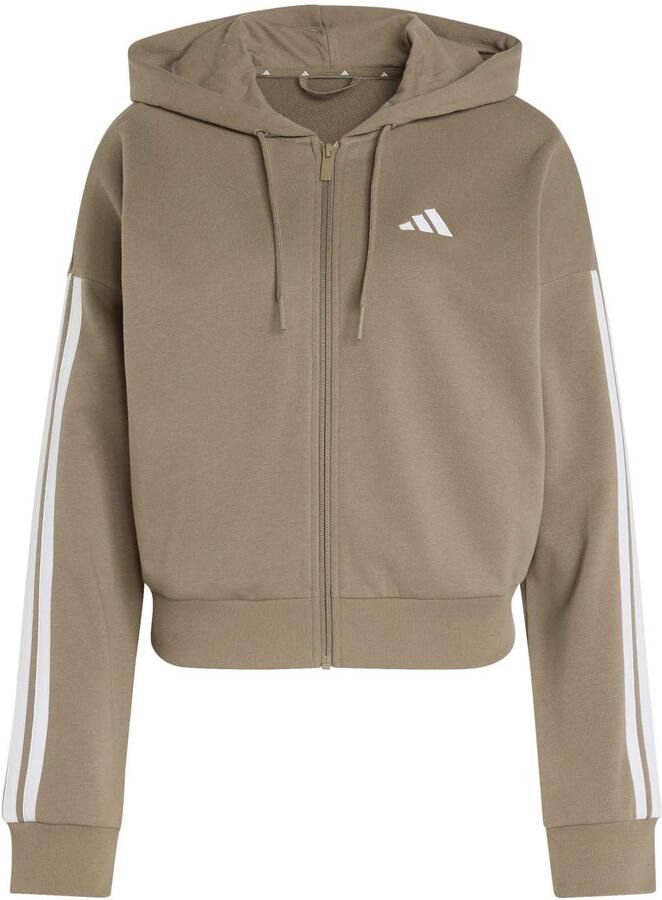Adidas Essentials 3-stripes French Terry Full-zip Hoodie
