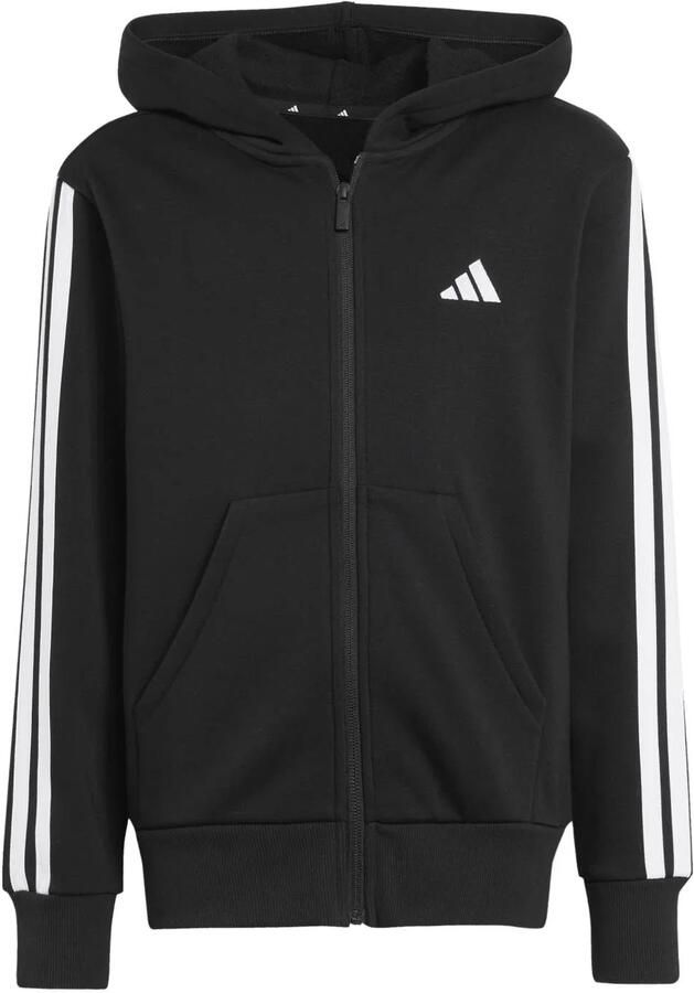 Adidas Essentials Ritshoodie Kids Zwart Kind Zwart - Foto 3
