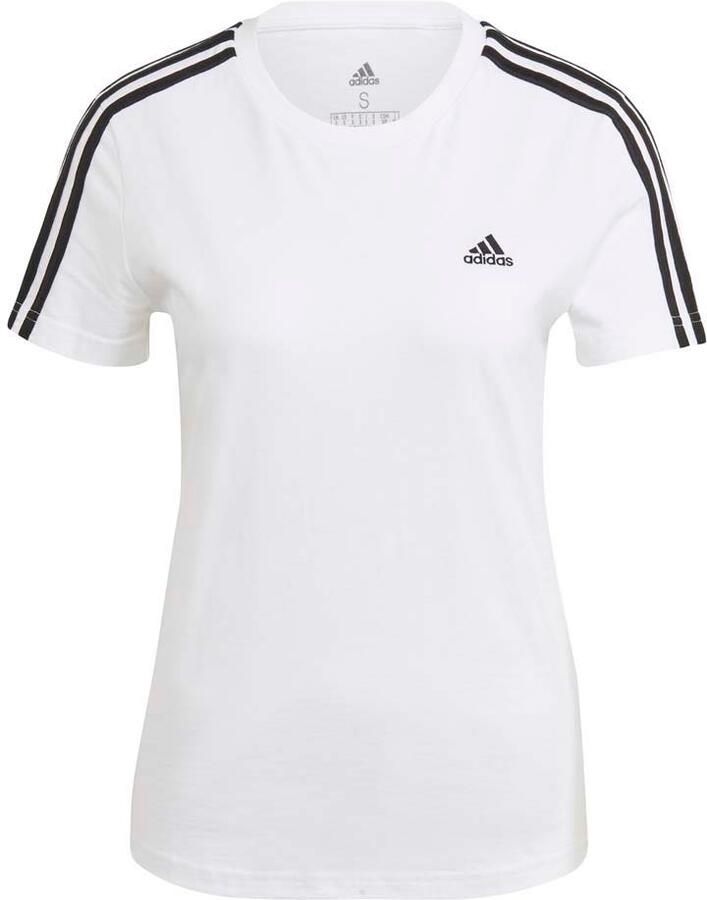 Adidas Sportswear T-shirt LOUNGEWEAR ESSENTIALS SLIM 3-STRIPES