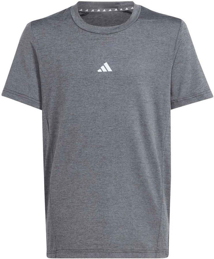 Adidas Sportswear sportshirt grijs Sport t-shirt Polyester Ronde hals 164