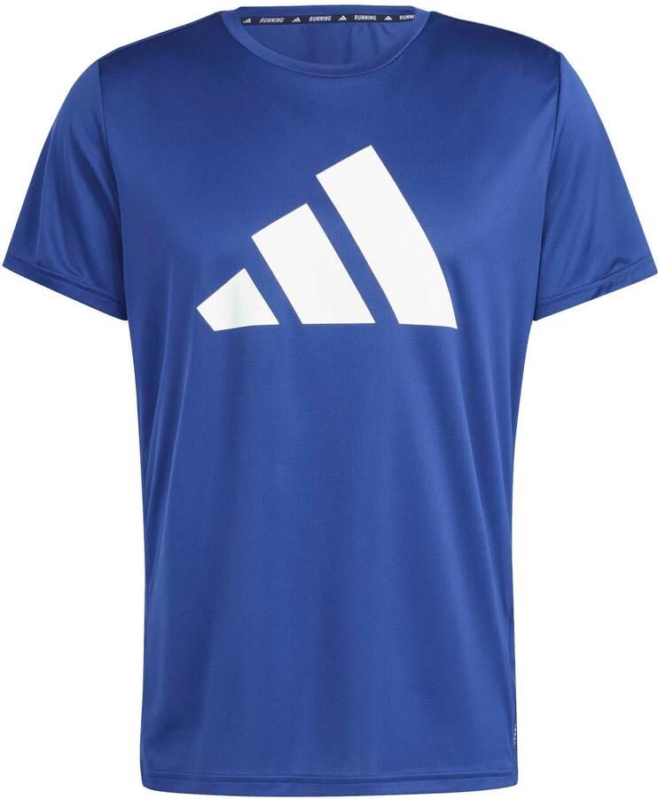 Adidas Run It Tee 3 Stripes Heren