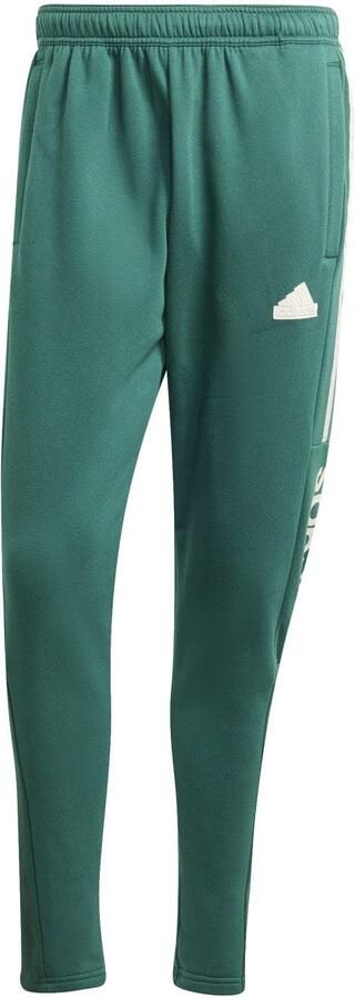 Adidas Groene sportieve broek voor mannen Green Heren