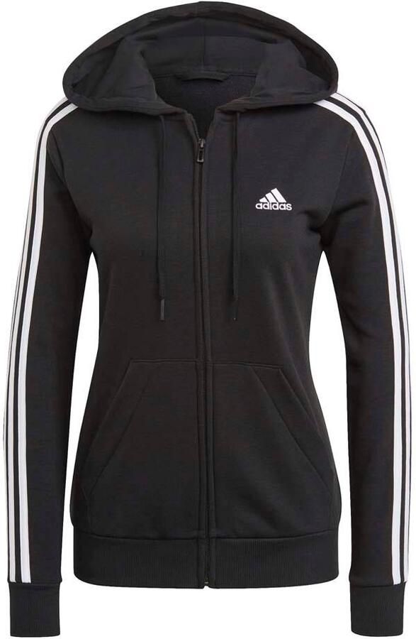 Adidas Sportswear Capuchonsweatvest ESSENTIALS FRENCH TERRY 3 STRIPES CAPUCHONJACK