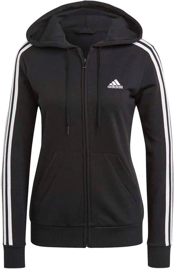 Adidas Sportswear Capuchonsweatvest ESSENTIALS FRENCH TERRY 3 STRIPES CAPUCHONJACK