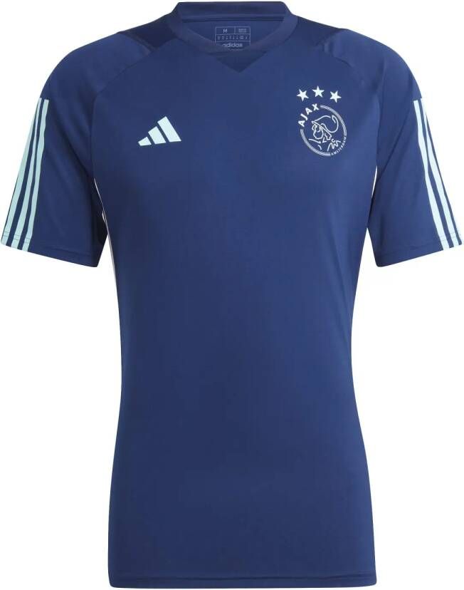 Adidas Ajax Trainingsshirt 23 24 Marineblauw Heren